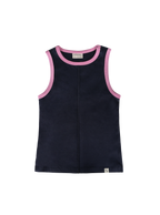 Contrast Binding Tank (Indigo)