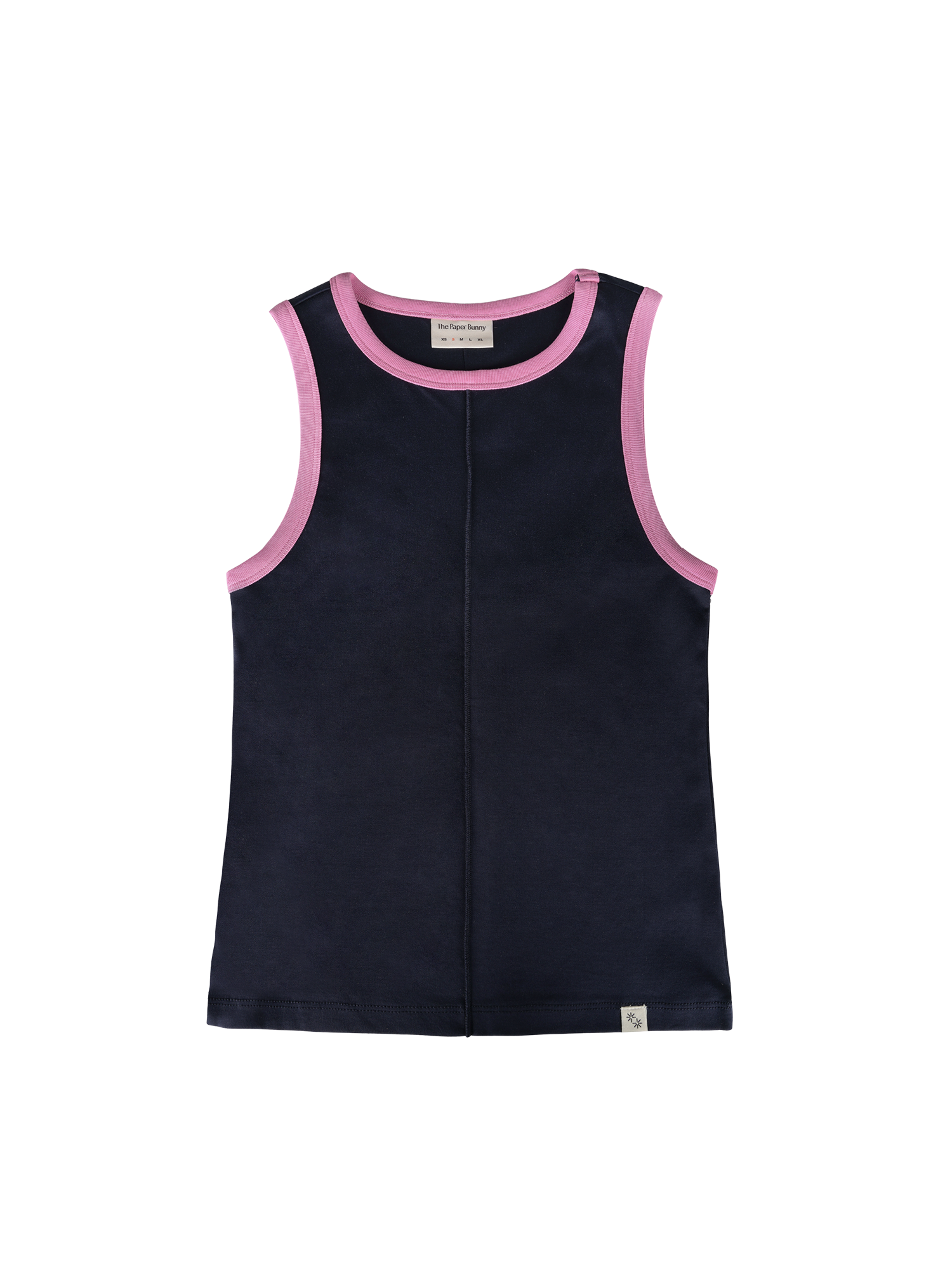 Contrast Binding Tank (Indigo)