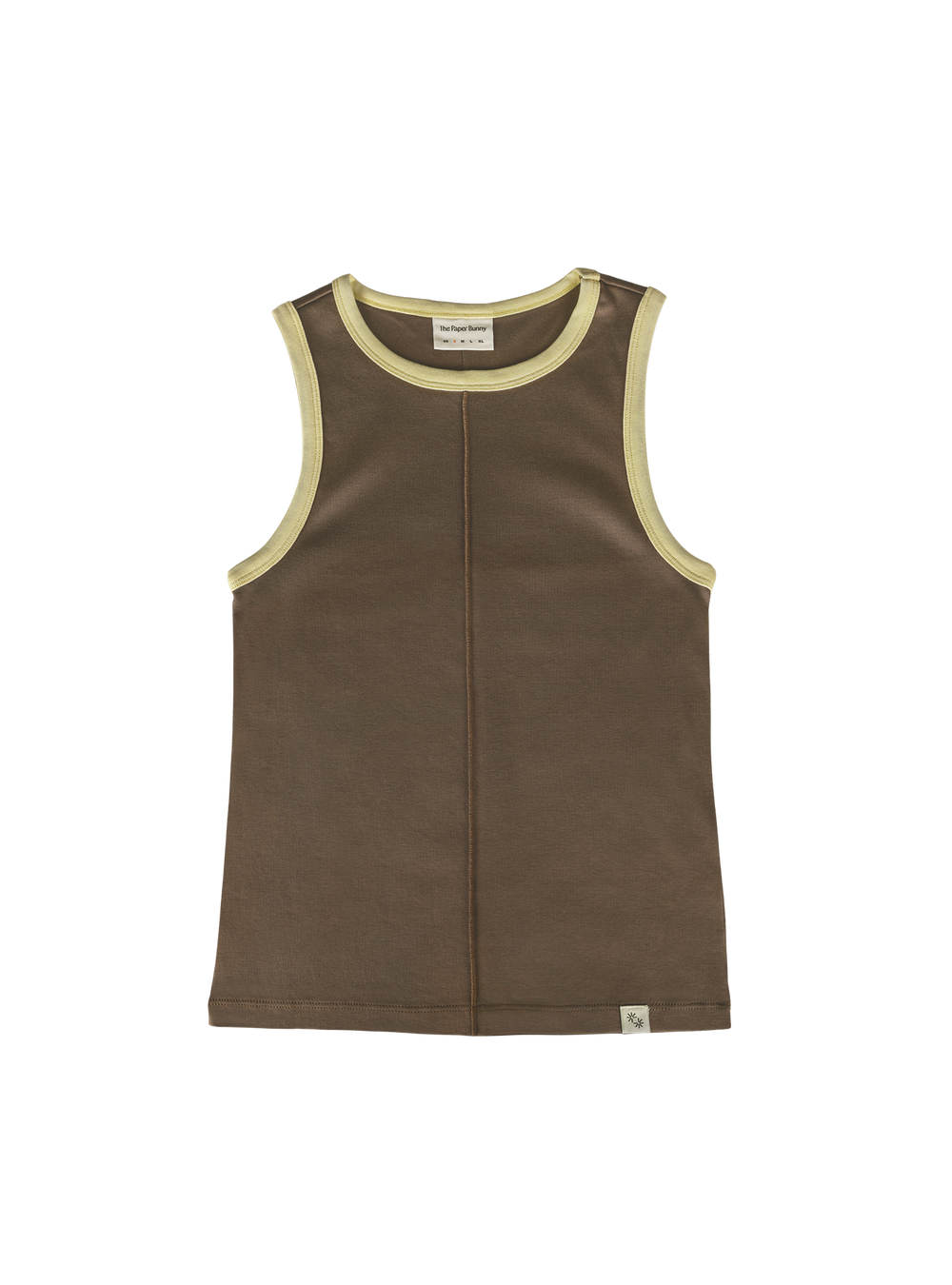 Contrast Binding Tank (Mink)