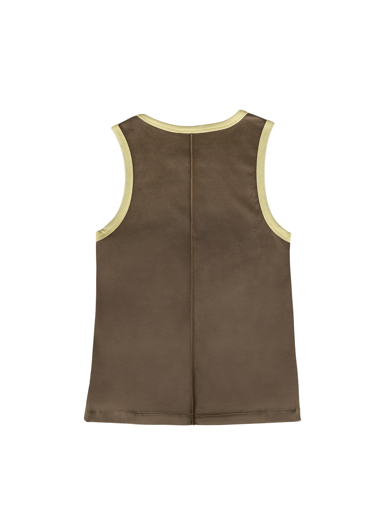 Contrast Binding Tank (Mink)