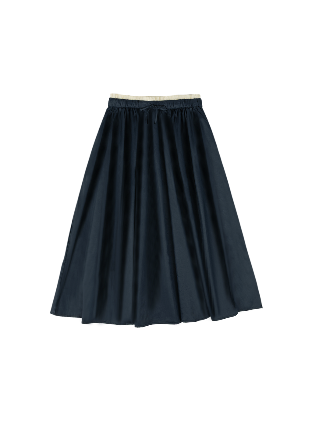 Contrast Waistband Skirt (Orca)