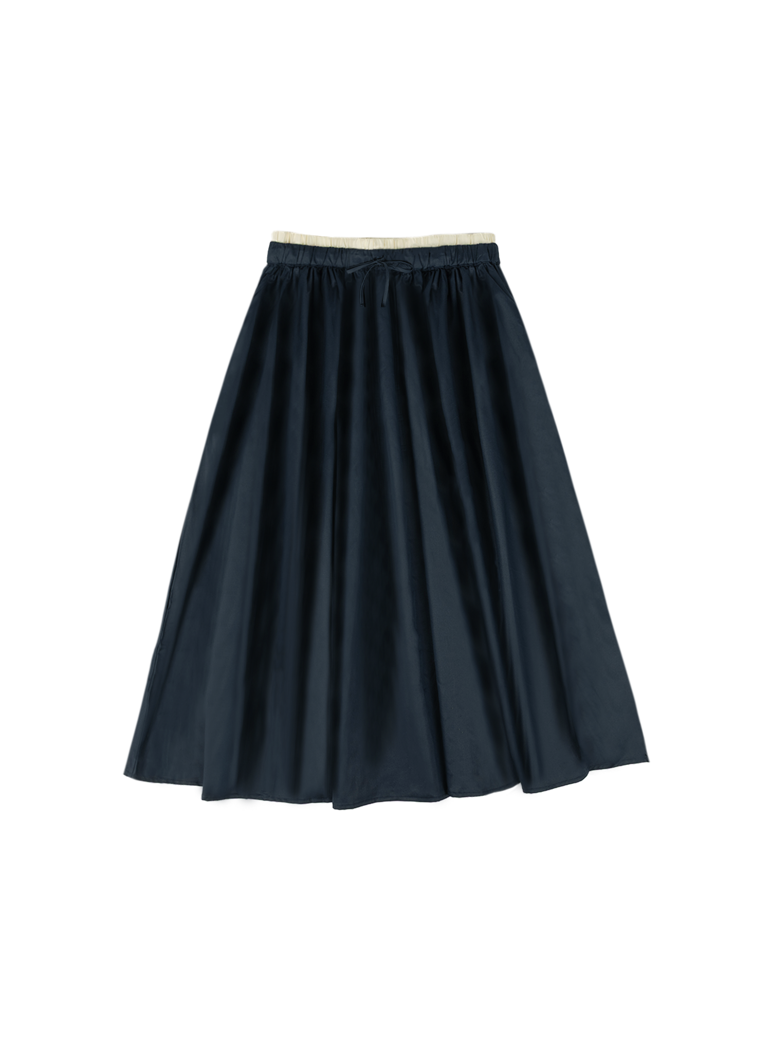 Contrast Waistband Skirt (Orca)