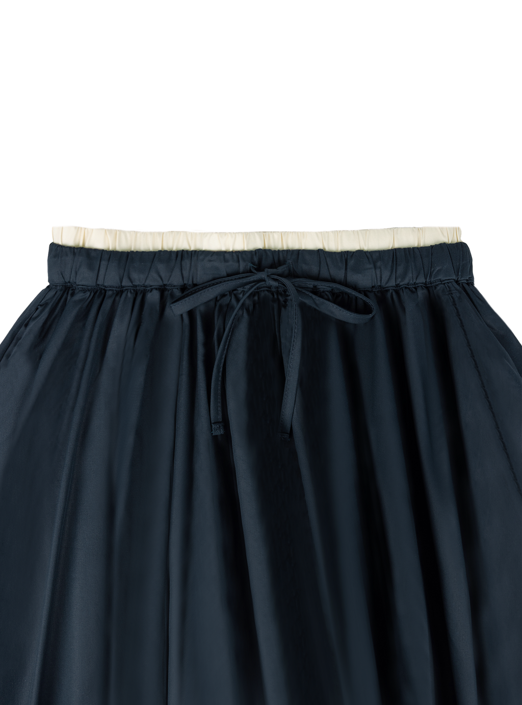 Contrast Waistband Skirt (Orca)