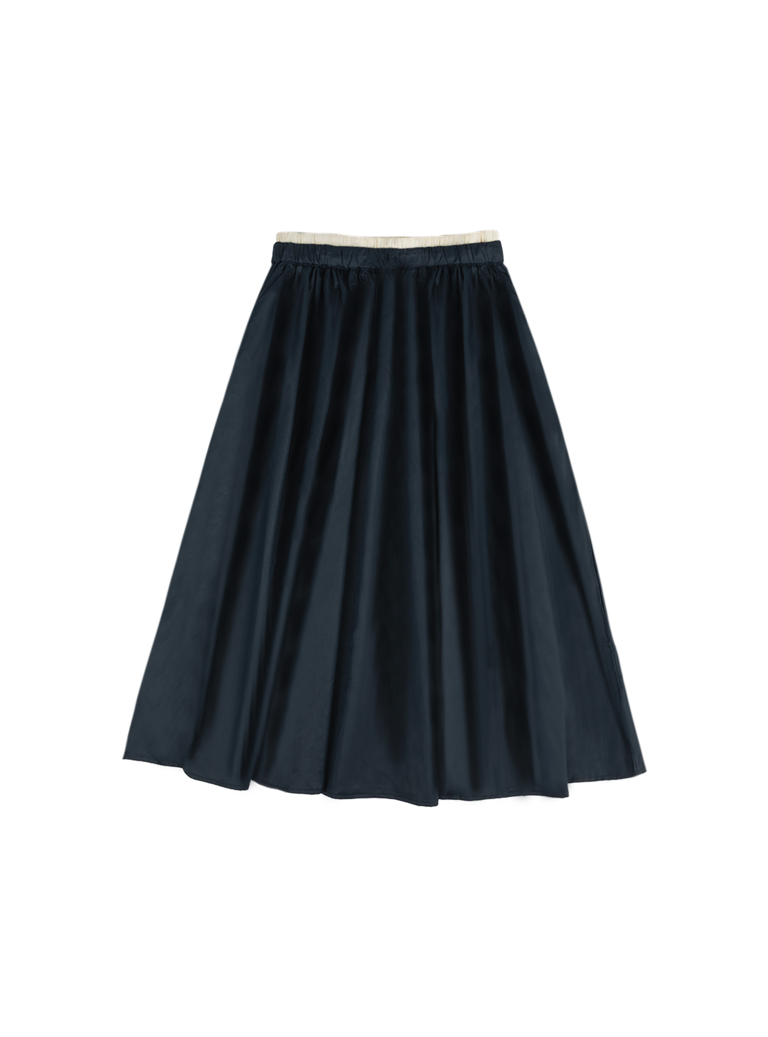 Contrast Waistband Skirt (Orca)