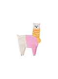 Cosy Alpaca Patch (Pink)