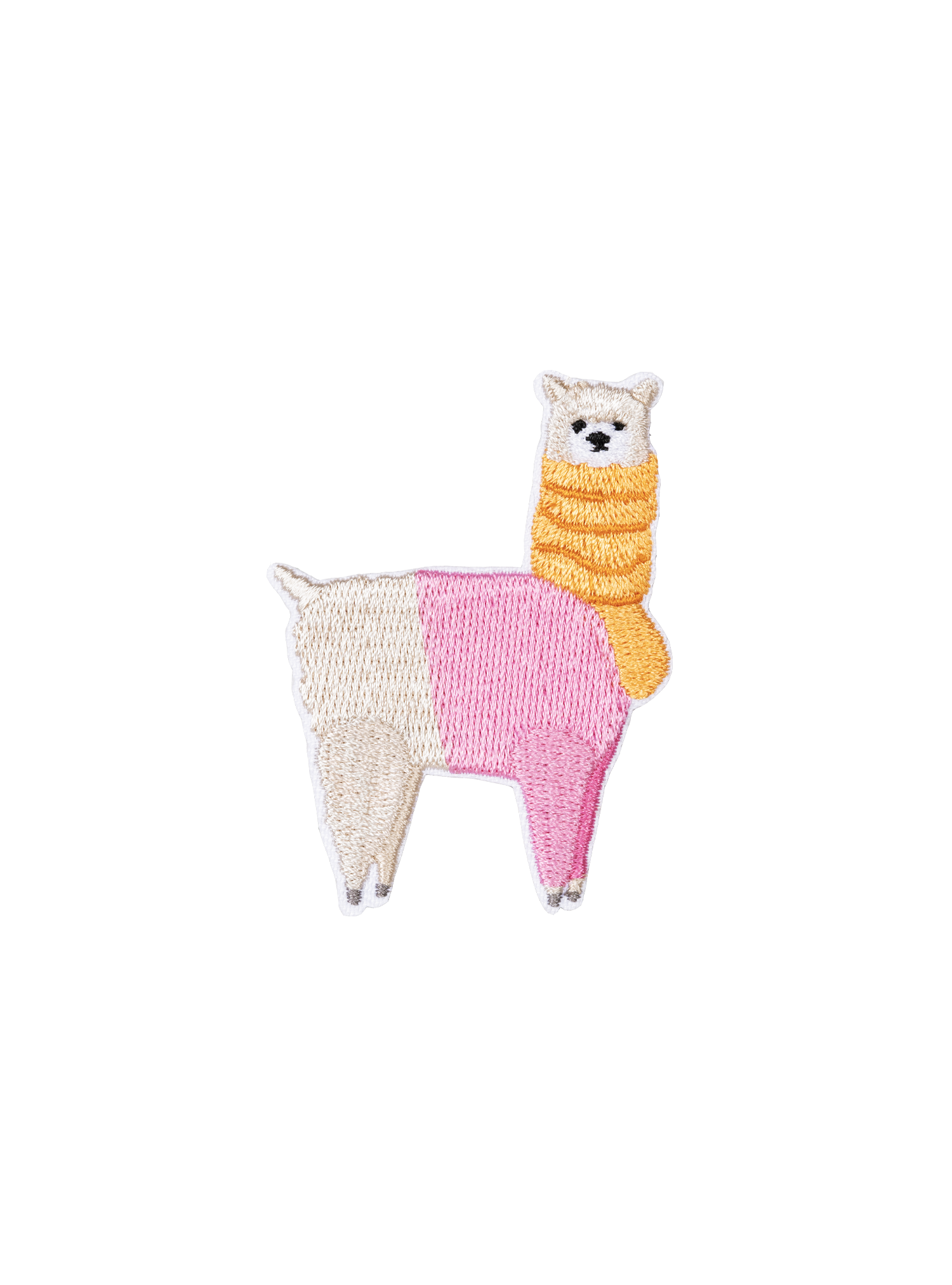 Cosy Alpaca Patch (Pink)