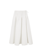 Field Gathered Skirt (Alabaster)