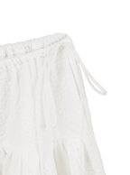 Field Gathered Skirt (Alabaster)