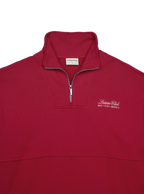 Half Zip Sweater (Merlot)