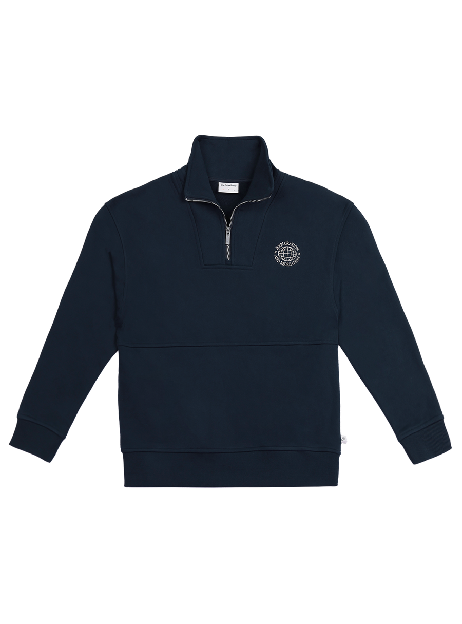 Half Zip Sweater (Midnight)
