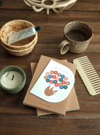 Happy Belated Birthday Greeting Card