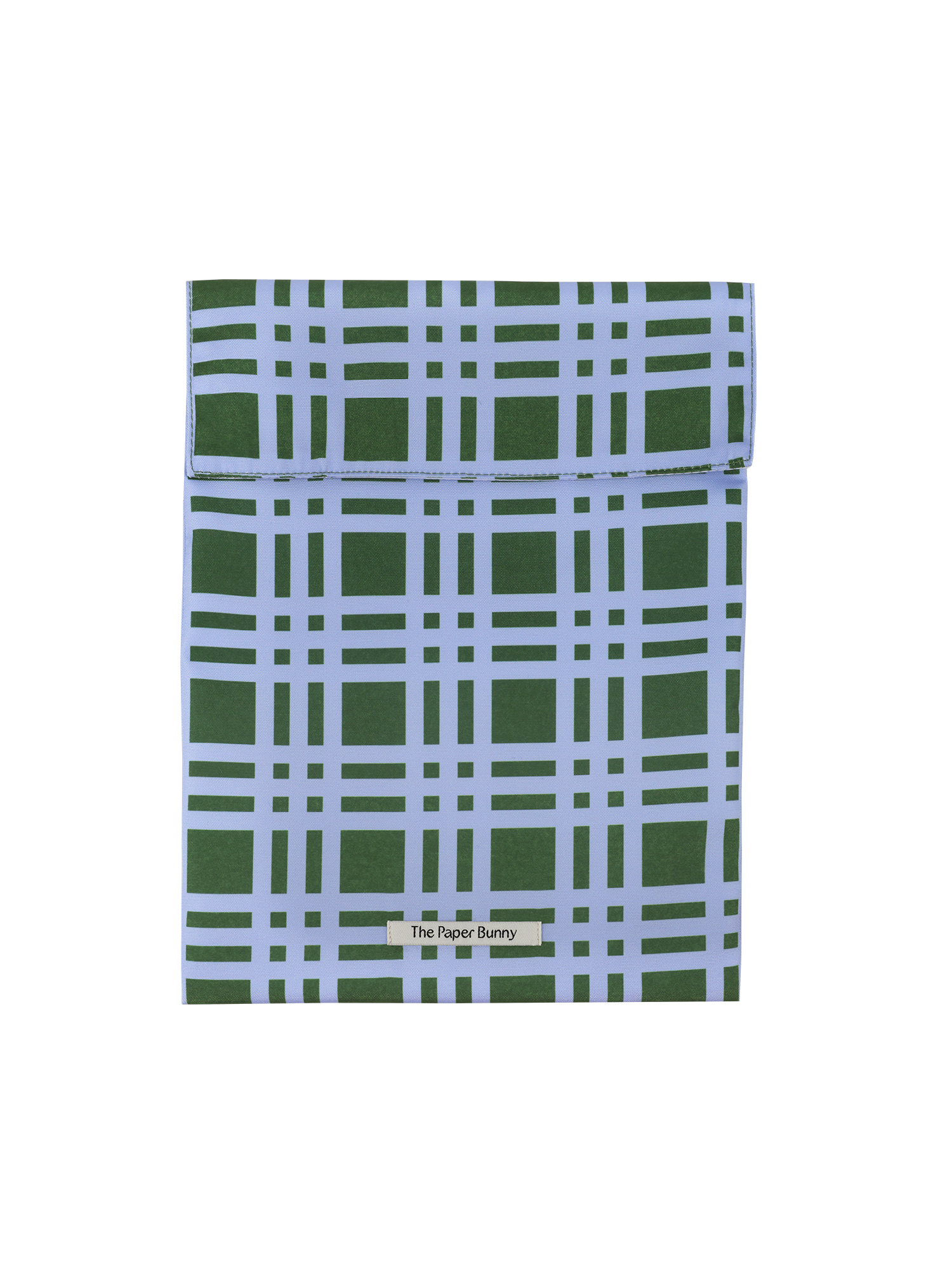 Large Pocket Pouch (Checkered Forest)
