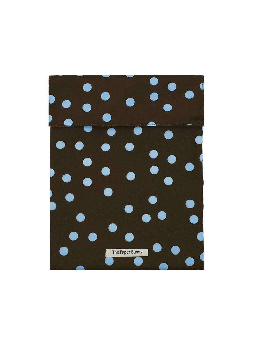 Large Pocket Pouch (Polka Dot Truffle)