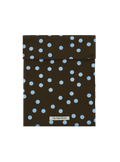 Large Pocket Pouch (Polka Dot Truffle)