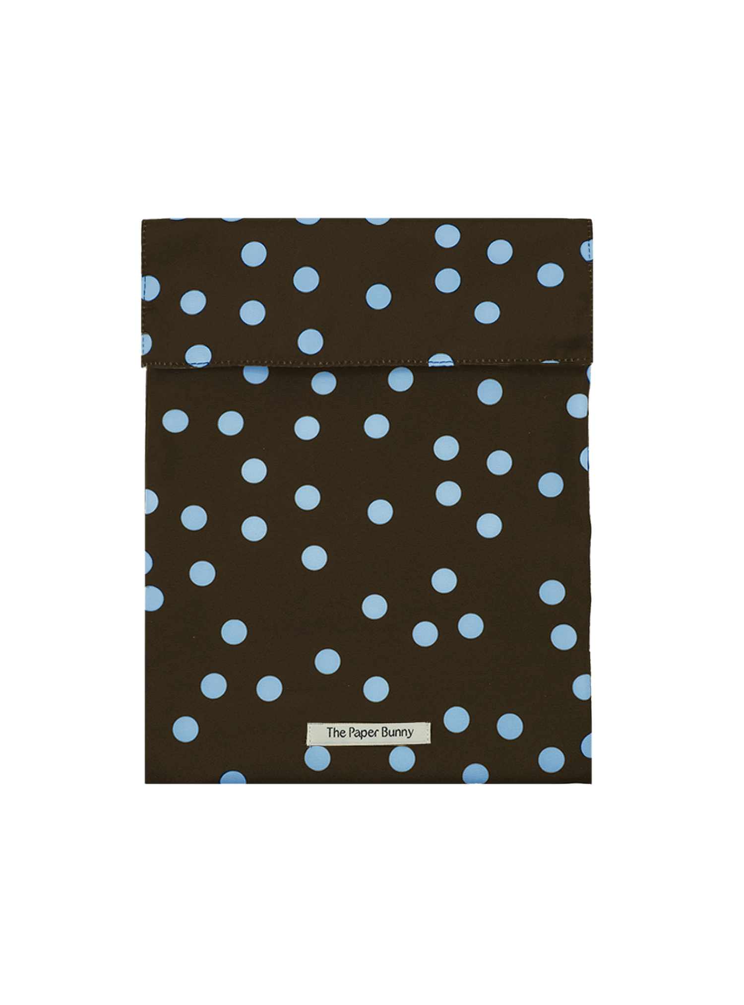 Large Pocket Pouch (Polka Dot Truffle)