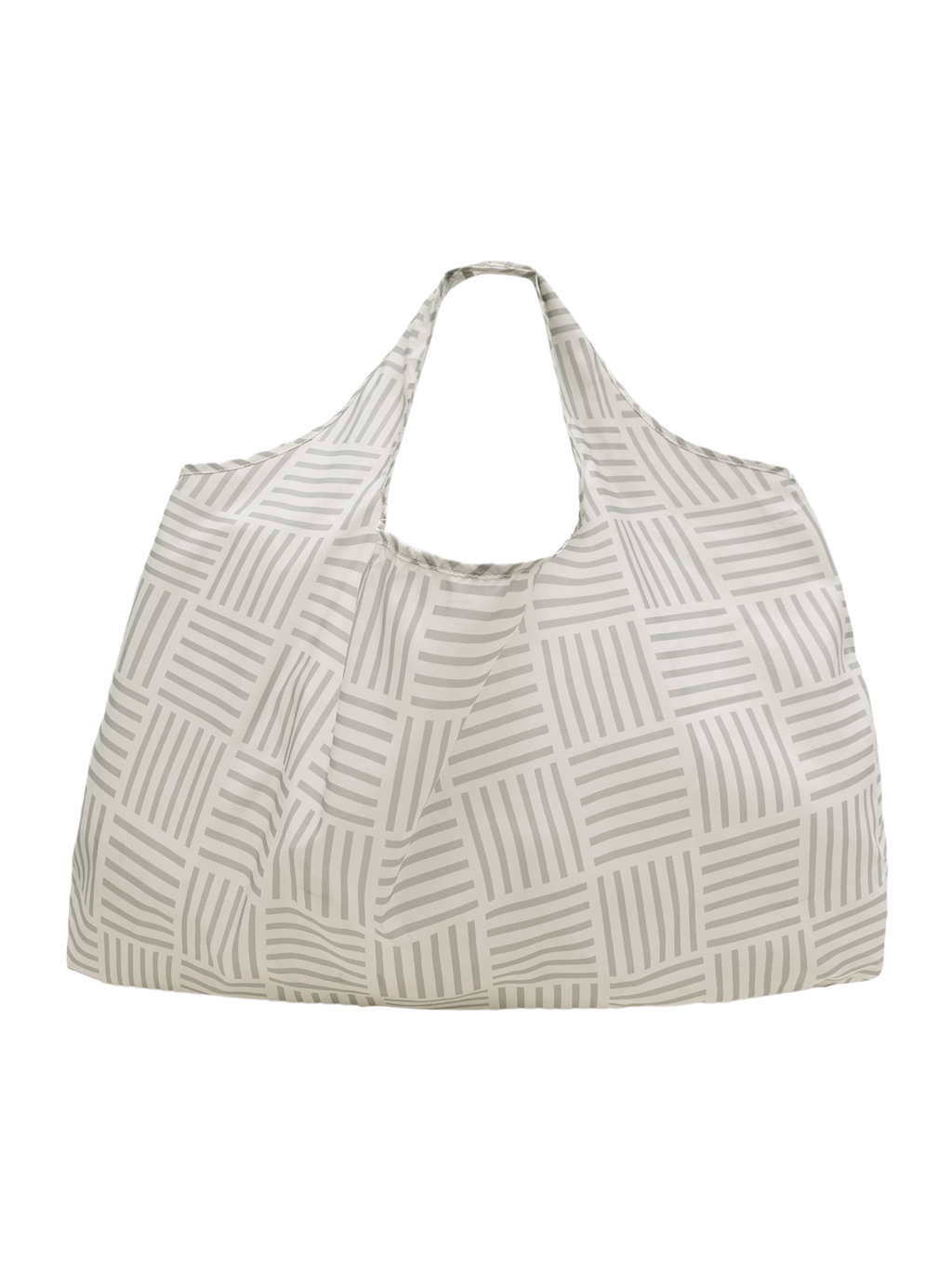 Large Reusable Tote (Interlace Grey)