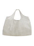 Large Reusable Tote (Interlace Grey)