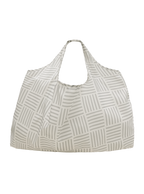 Large Reusable Tote (Interlace Grey)