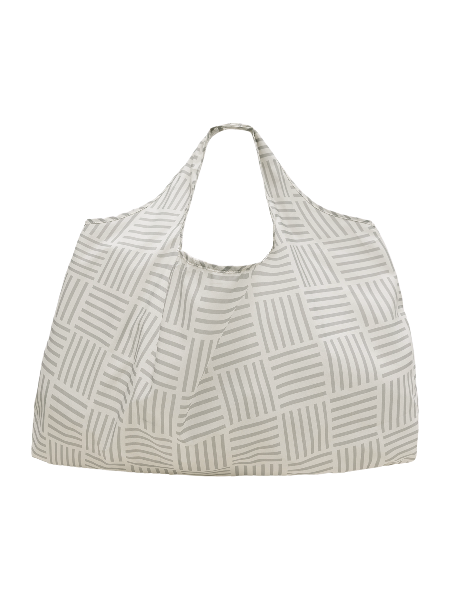 Large Reusable Tote (Interlace Grey)
