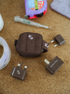 Travel Adapter Pouch Charm (Cortado)