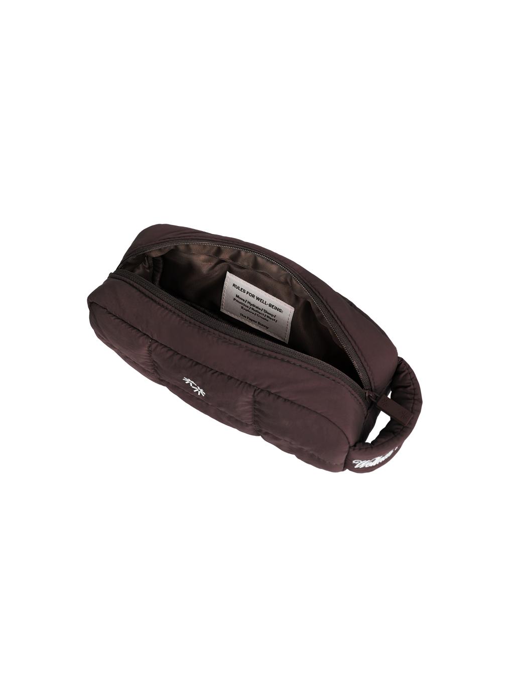 Mini Pillow Pouch (Gloss Coffee)