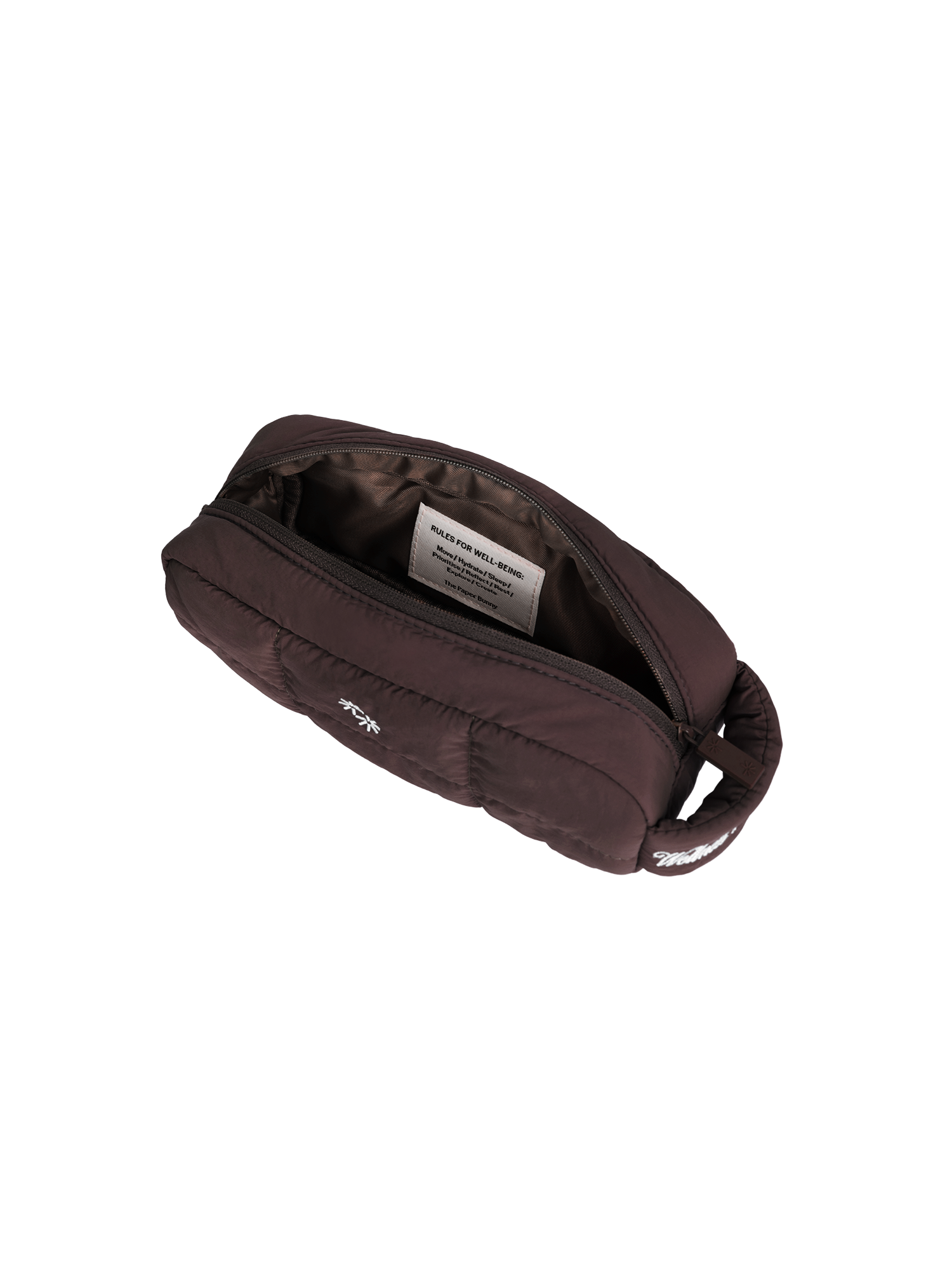 Mini Pillow Pouch (Gloss Coffee)