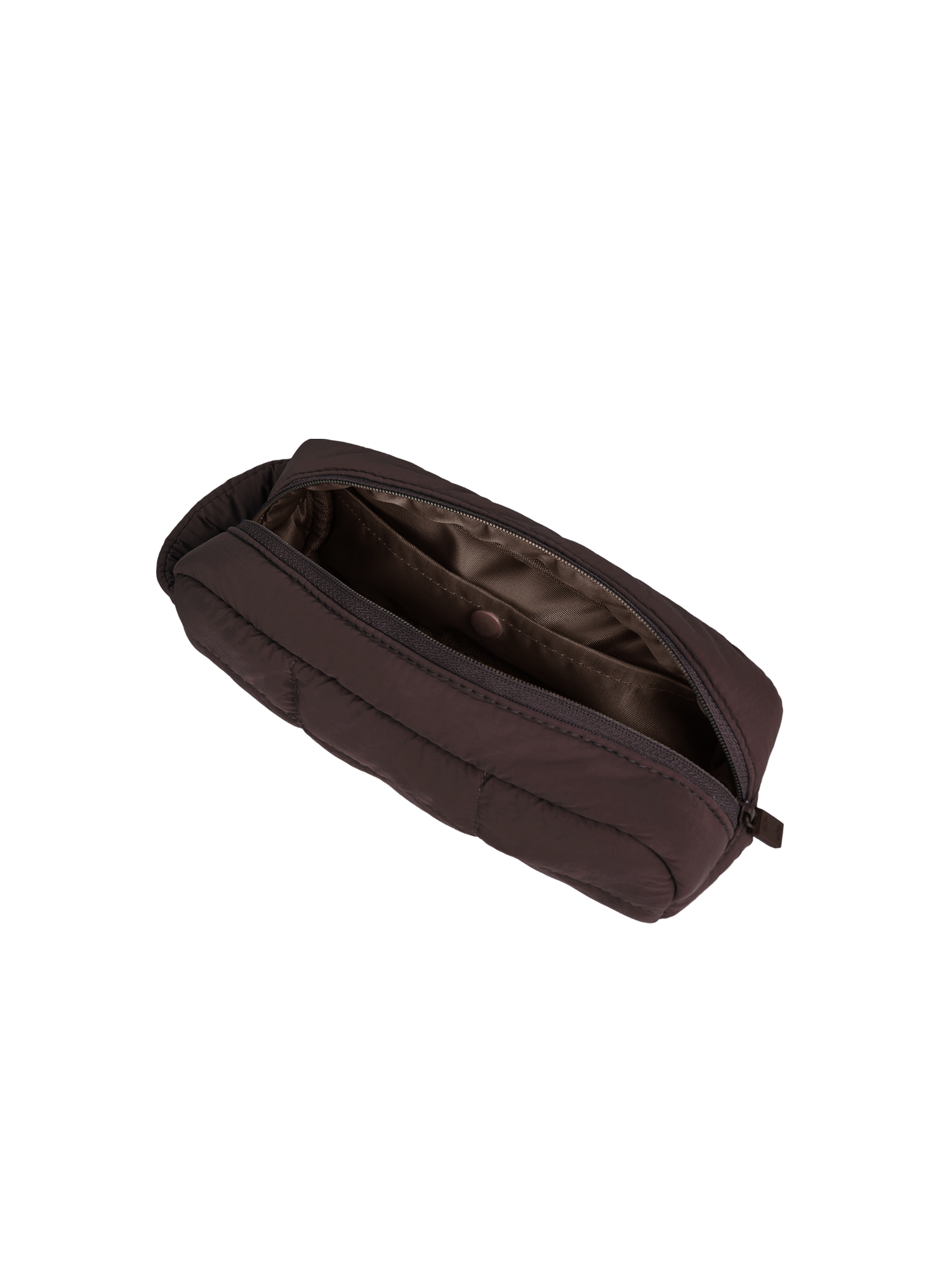 Mini Pillow Pouch (Gloss Coffee)