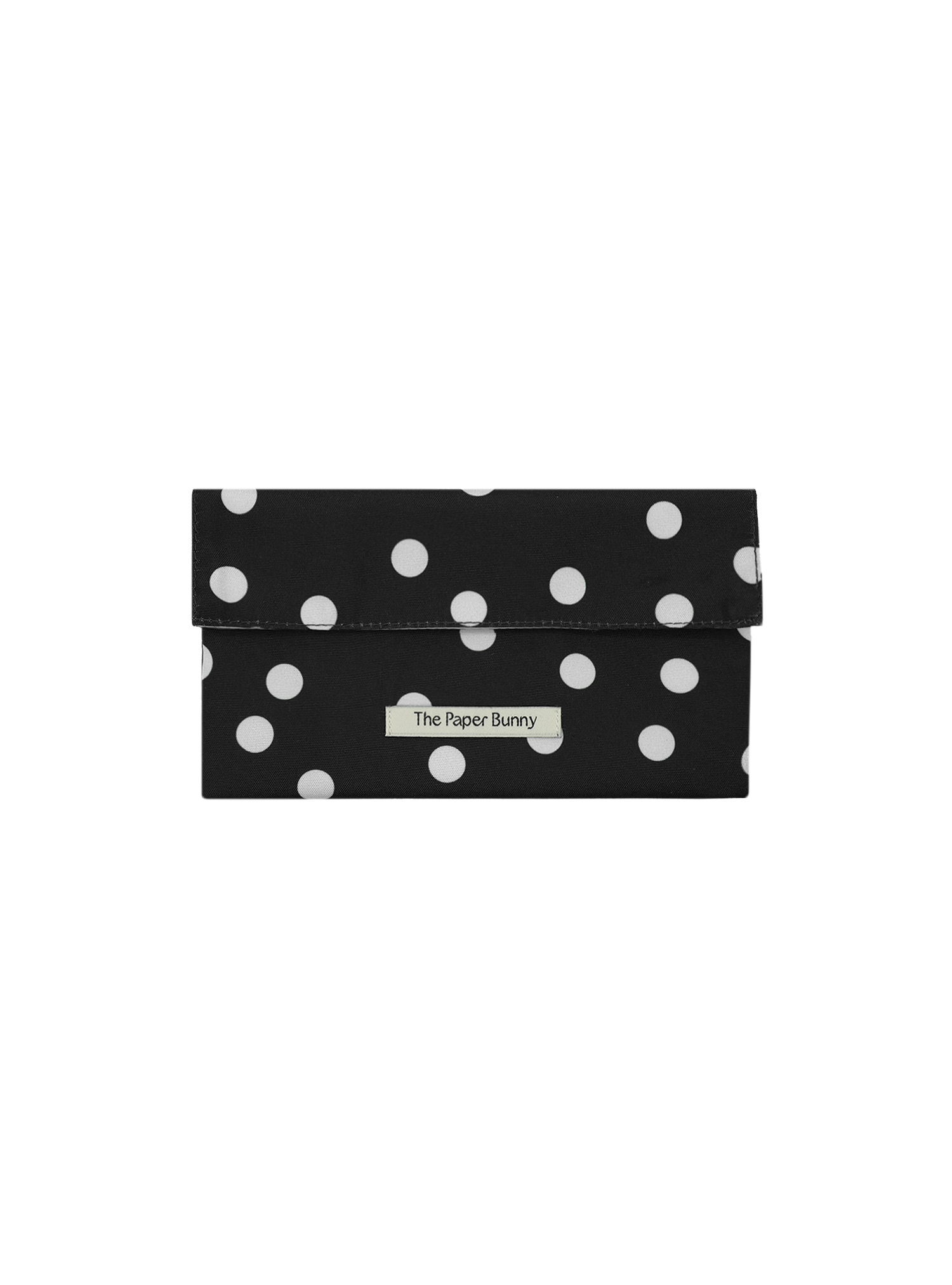 Mini Pocket Pouch (Polka Dot Black)