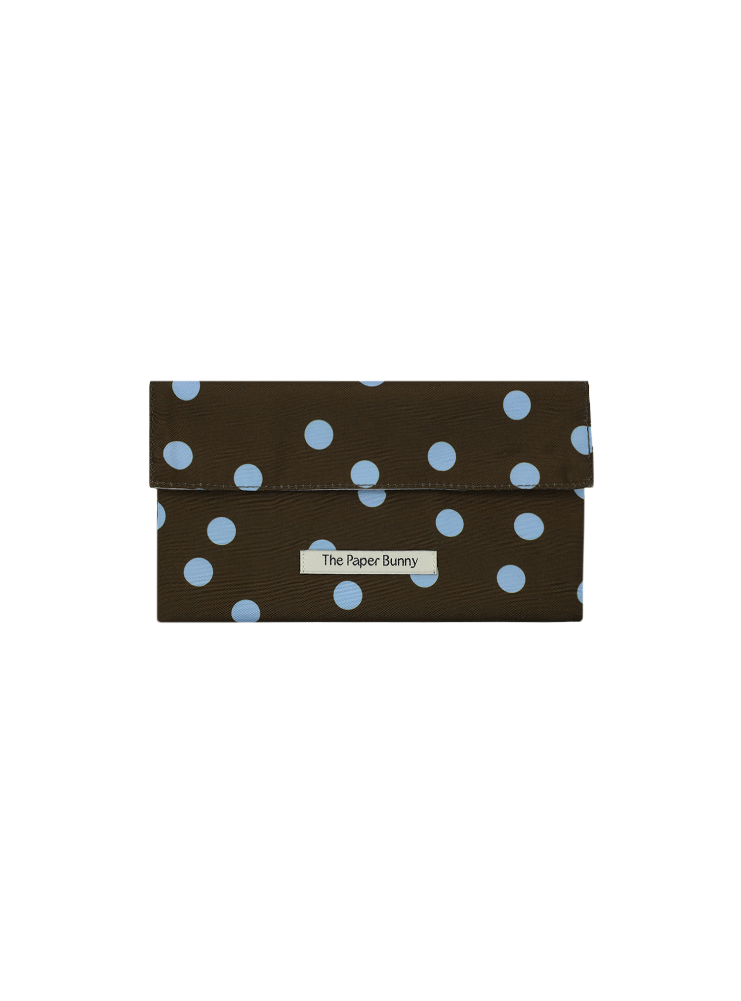 Mini Pocket Pouch (Polka Dot Truffle)