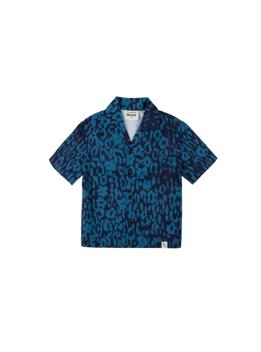 Mini Resort Shirt (Dappled Marine)