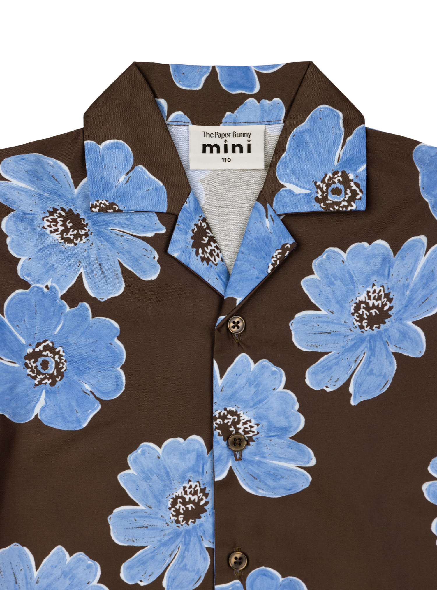 Mini Resort Shirt (Poppy Chocolate)
