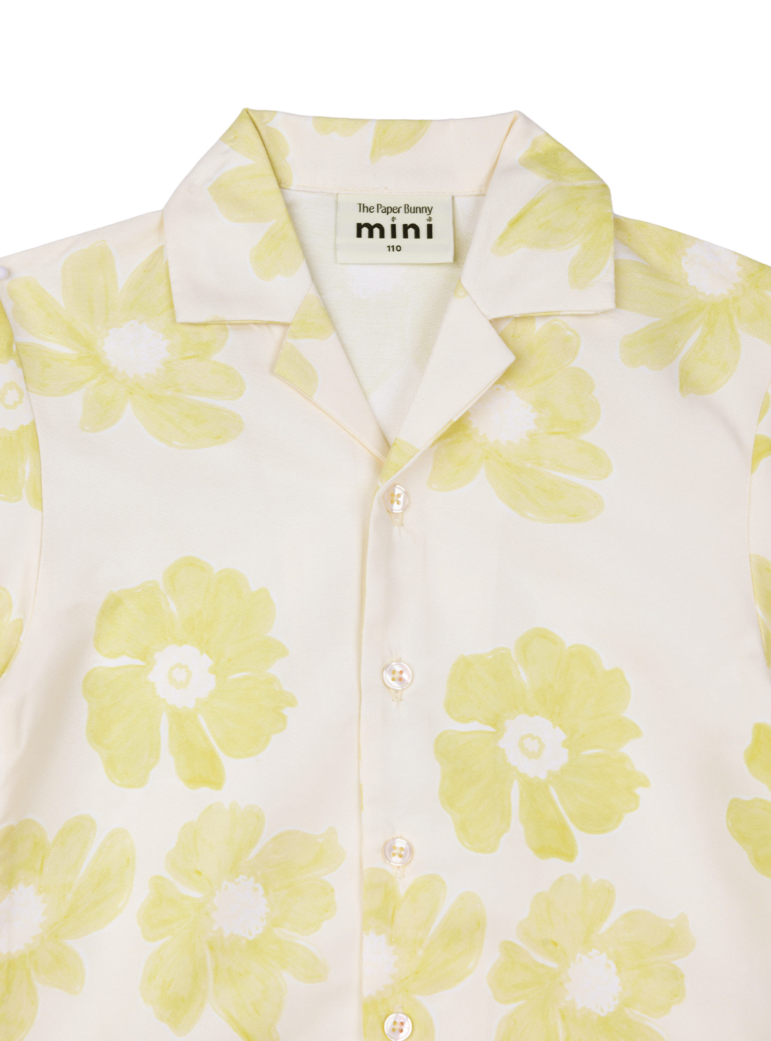 Mini Resort Shirt (Poppy Creme)