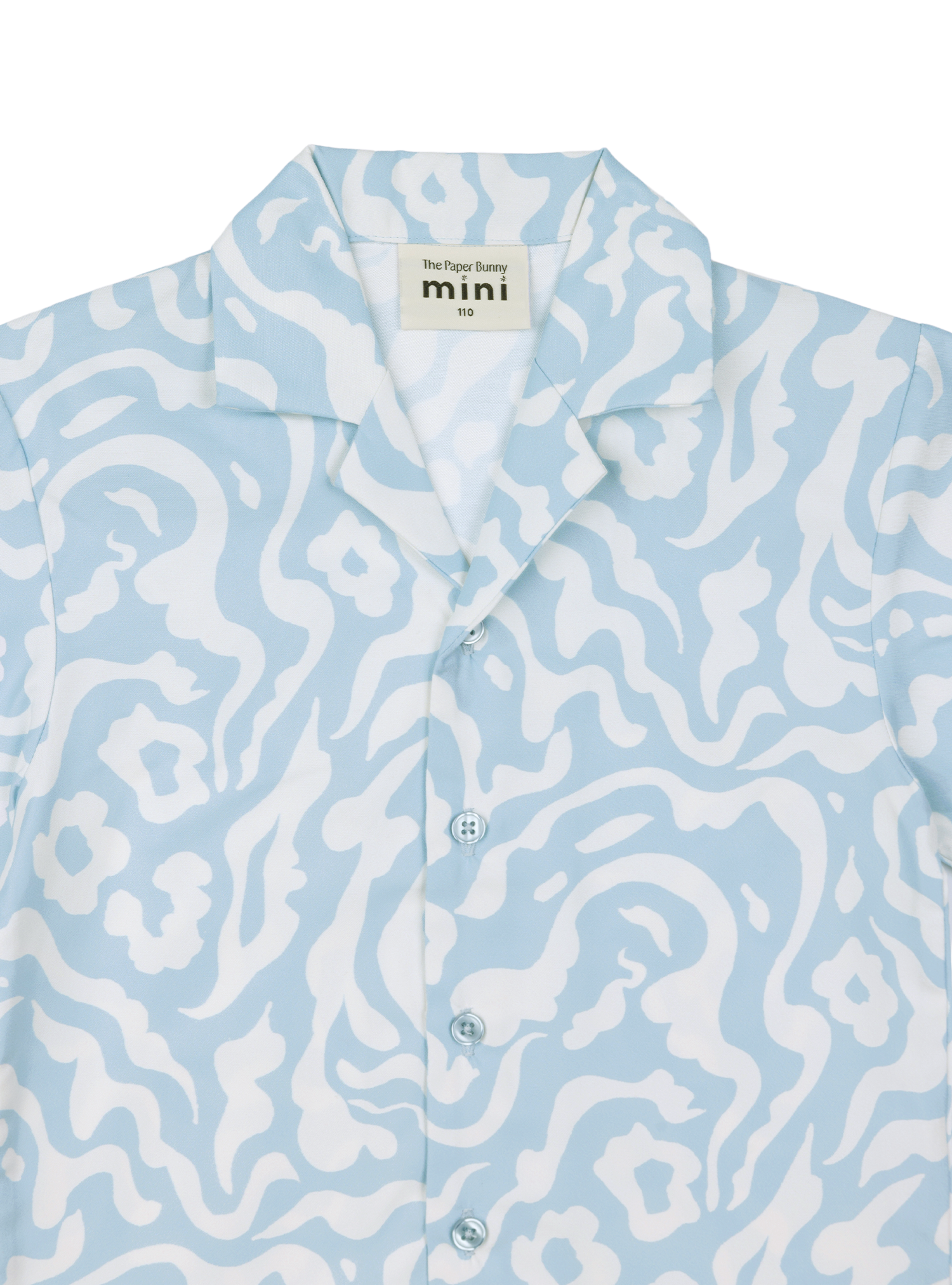 Mini Resort Shirt (Smoke Cloud)