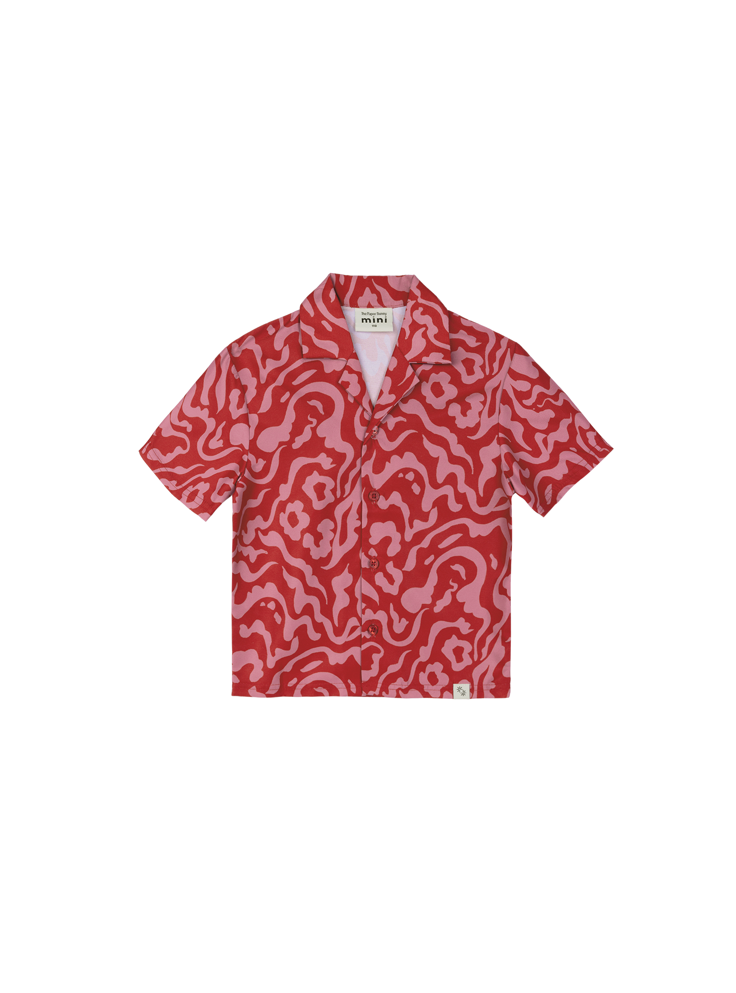 Mini Resort Shirt (Smoke Crimson)