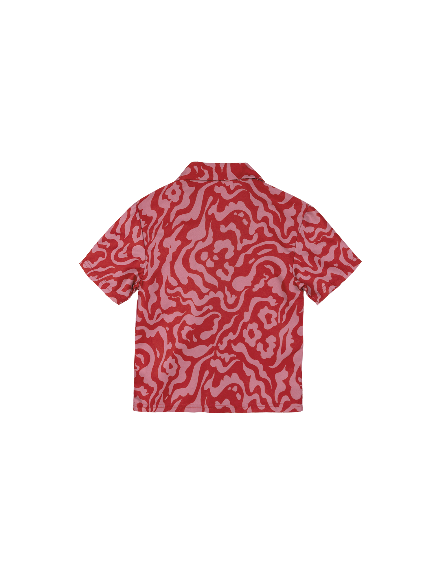 Mini Resort Shirt (Smoke Crimson)