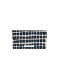Mini Pocket Pouch (Plaid Navy)