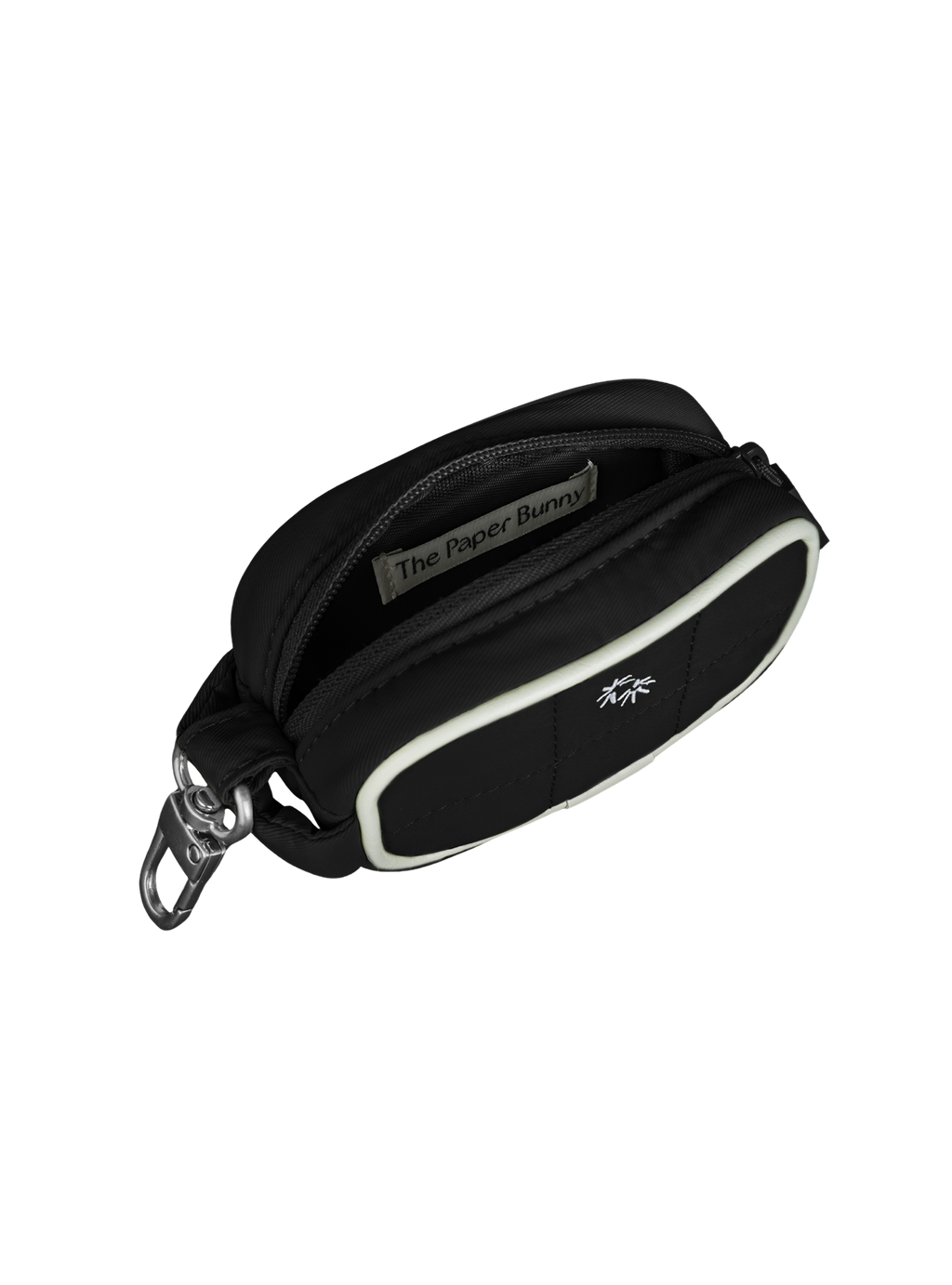 Nano Pillow Pouch Charm (Gloss Pipe Raven)