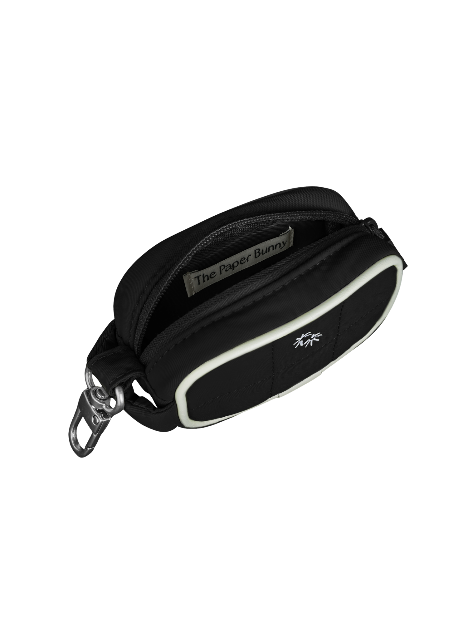 Nano Pillow Pouch Charm (Gloss Pipe Raven)