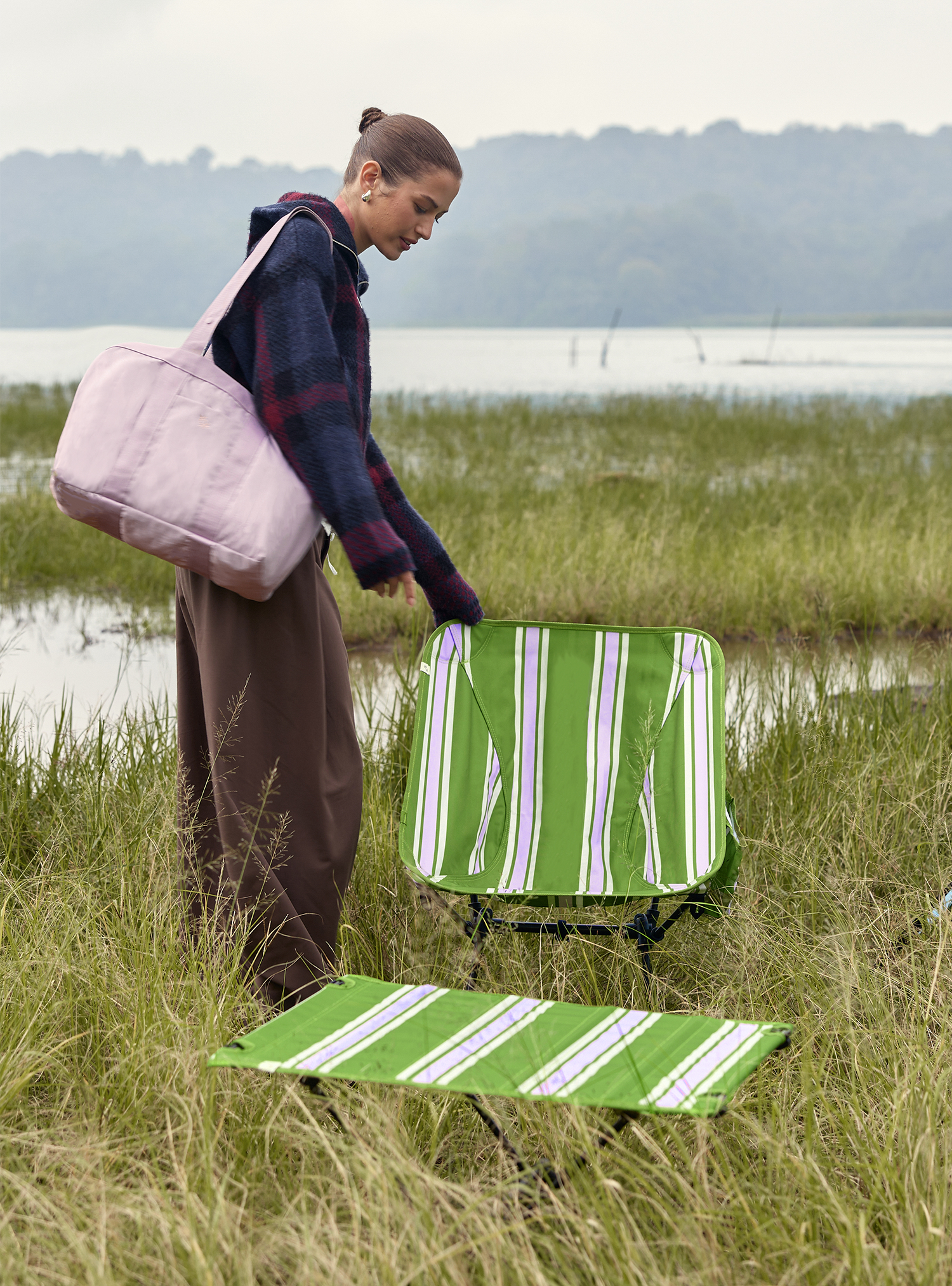 Basecamp Table (Cypress Stripes)