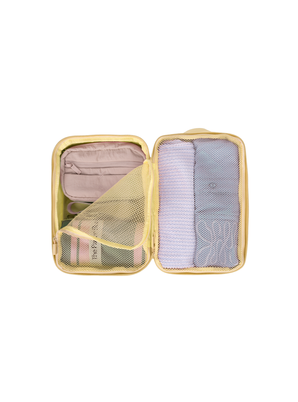 Mini Packing Cube (Polka Dot Lemon)