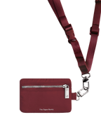 Puffer Card Pouch (Berry)
