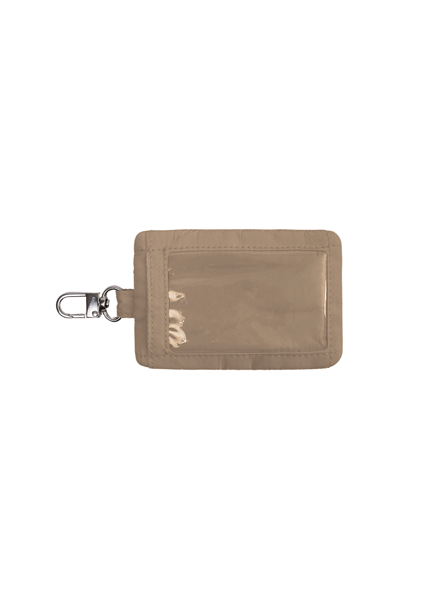 Puffer Card Pouch (Latte)