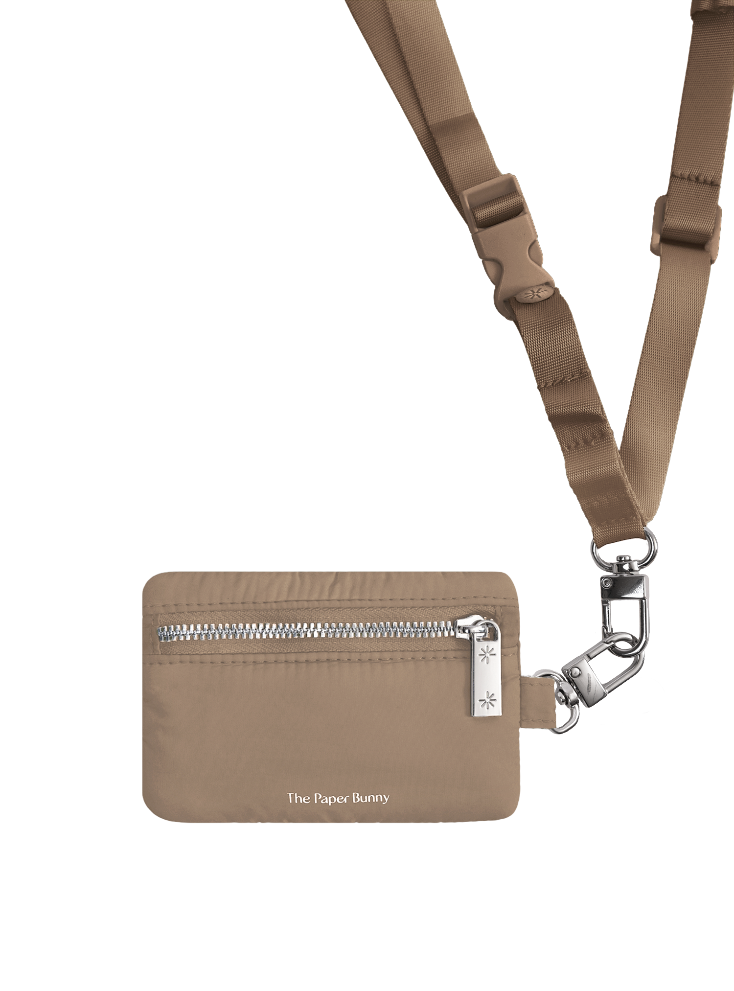 Puffer Card Pouch (Latte)