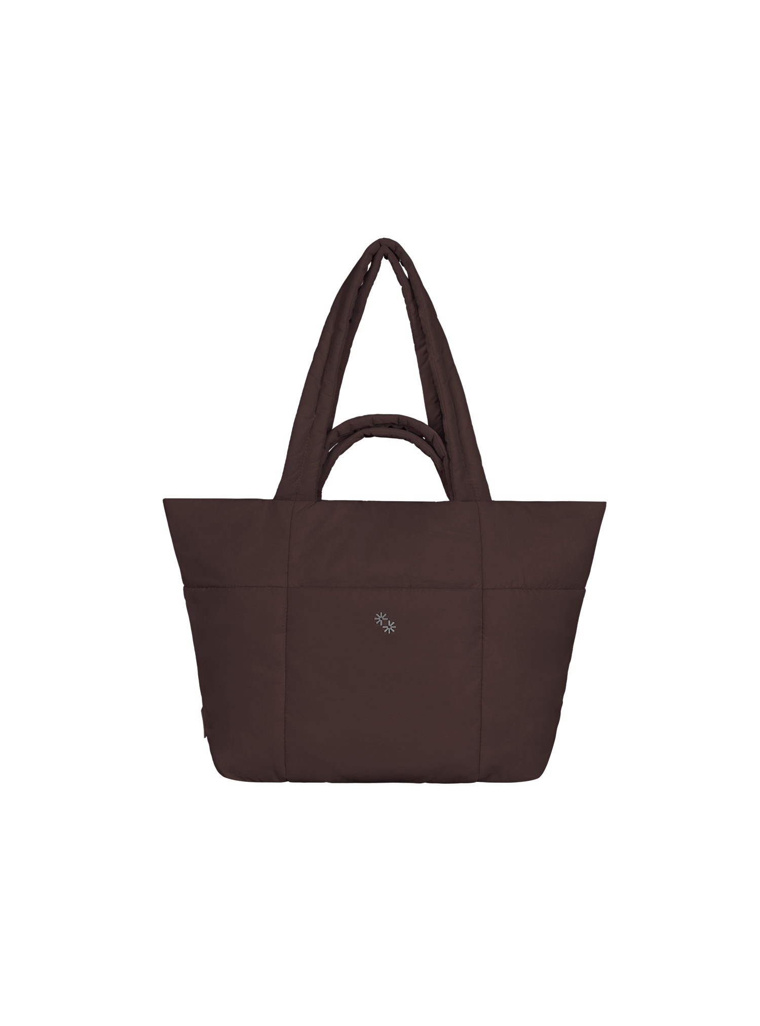 Puffer Shopper (Gloss Coffee)