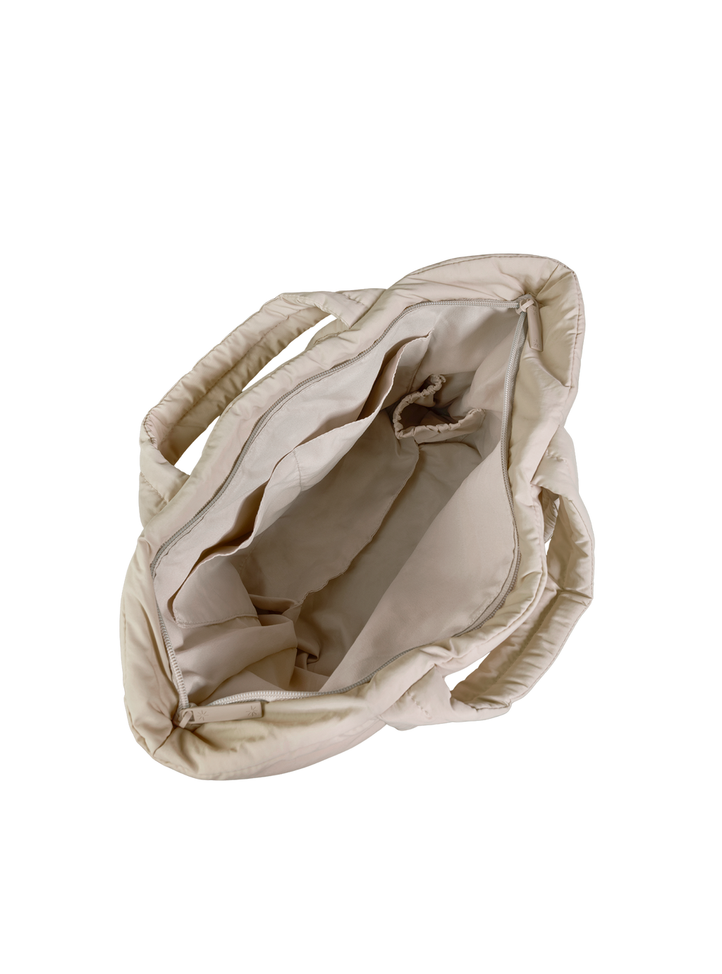 Puffer Shopper (Gloss Macadamia)
