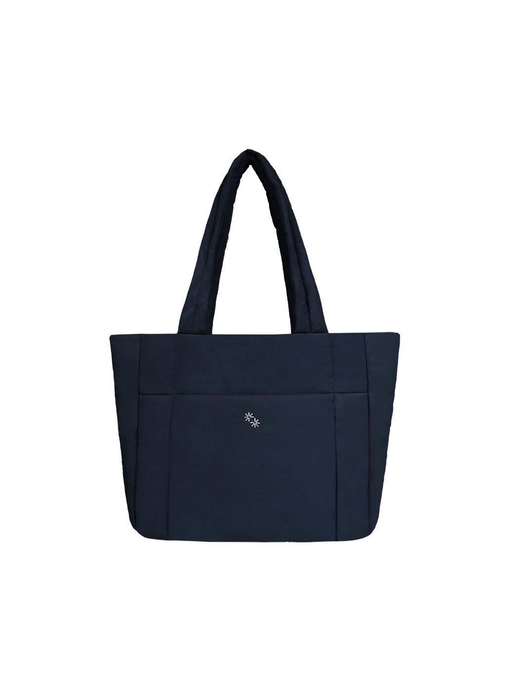 Puffer Shopper (Gloss Navy)