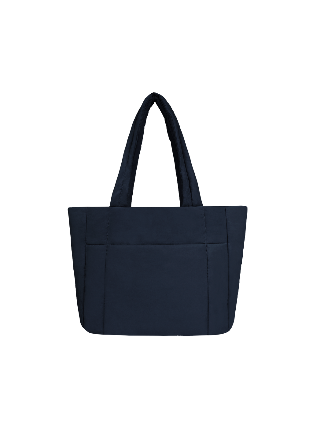 Puffer Shopper (Gloss Navy)