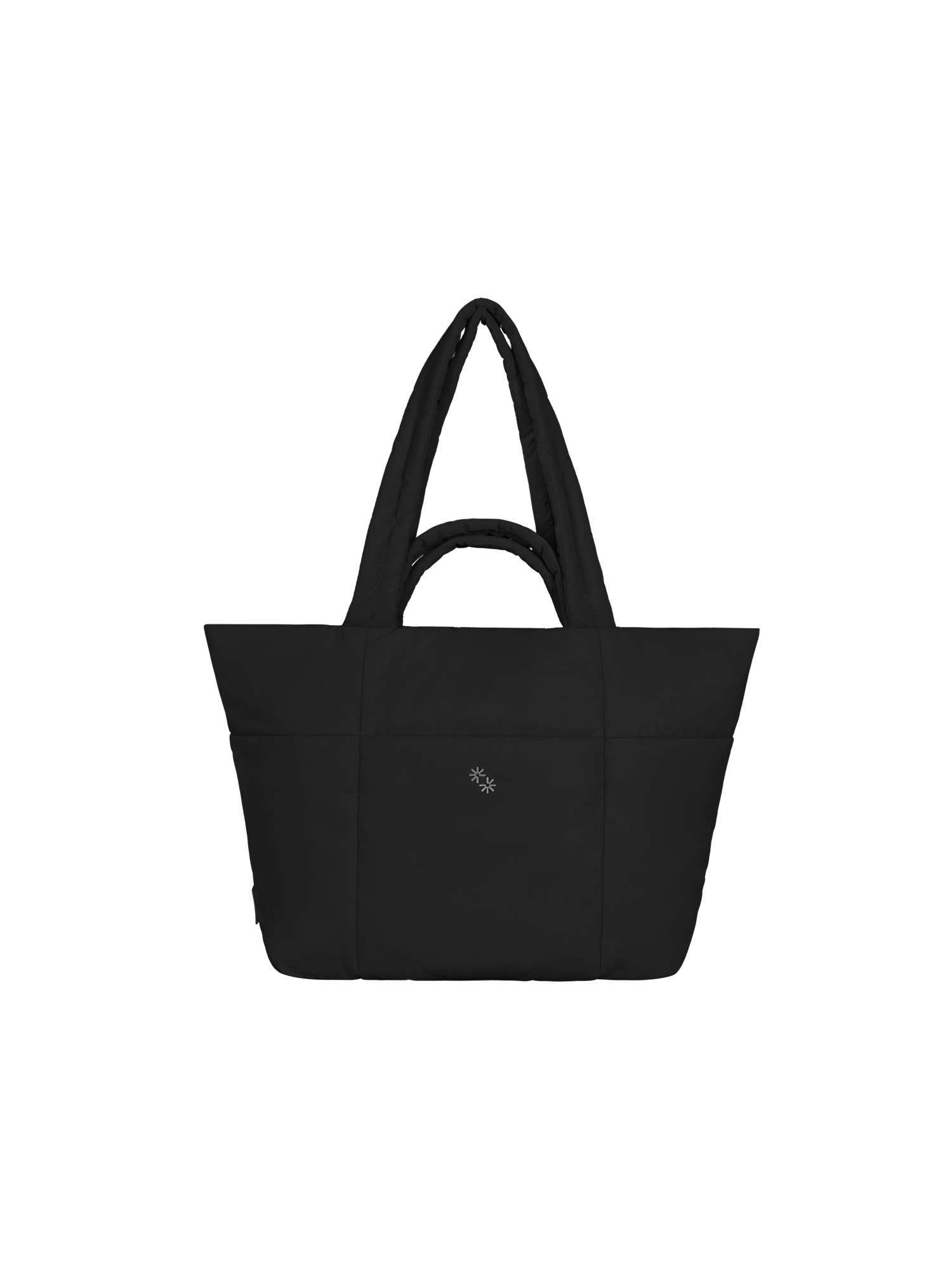 Puffer Shopper (Gloss Raven)