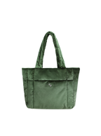 Puffer Shopper (Velvet Emerald)