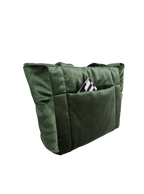 Puffer Shopper (Velvet Emerald)